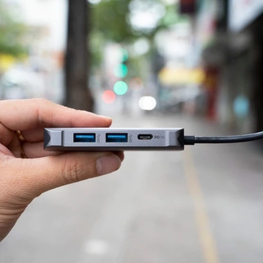 Cổng chuyển đổi HyperDriver Hub USB-C to HDMI 4K 60Hz 4in1 - Giá 1.550.000 VND 7 Cổng chuyển đổi HyperDriver Hub USB-C to HDMI 4K 60Hz 4in1 - Giá 1.550.000 VND 7