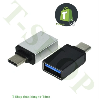 Cổng chuyển đổi Type C sang USB 3.0 OTG, 25.000đ, tương thích mọi thiết bị 6