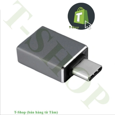 Cổng chuyển đổi Type C sang USB 3.0 OTG, 25.000đ, tương thích mọi thiết bị 9