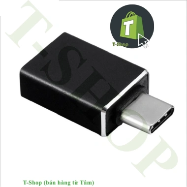 Cổng chuyển đổi Type C sang USB 3.0 OTG, 25.000đ, tương thích mọi thiết bị 10