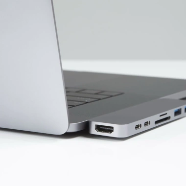 Cổng chuyển HyperDrive Duo 7-in-2 USB-C Hub Pro/Air GN28B - 7 cổng đa năng, tốc độ cao, giảm giá 20% chỉ 990.000₫