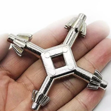 Công cụ chìa khóa cờ lê 4 trong 1 di động Hrtyvhin, hợp kim kẽm, giá 50.626₫ 9