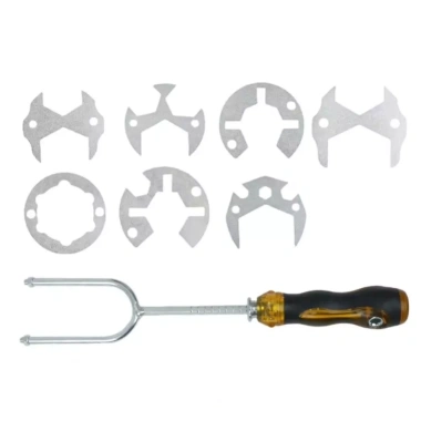 Công cụ hệ thống nước MAOYE66SY - Cờ lê bồn rửa đa kích thước, 7 đầu hoán đổi, xoay 360 độ, 273.900₫ 7