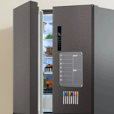 Công cụ lập kế hoạch tuần Acrylic RGFV tái sử dụng, 8 bút, lịch tủ lạnh, bảng đen đa chức năng Giá 121.110₫ 4