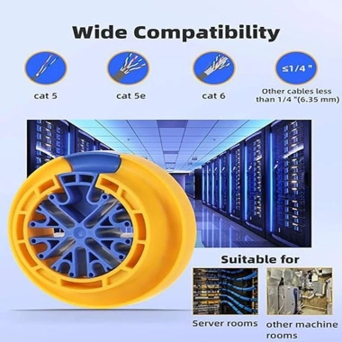 Công cụ sắp xếp lược cáp DALTON – Lược dây bền, quản lý mạng nhựa, giảm giá 174k