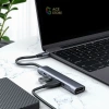 Cổng Hub Type-C đa năng 5 in 1 HDMI K561, Jack 3.5mm, USB 3.0, sạc PD 60W - công nghệ nhanh, tương thích mọi laptop - Giá ưu đãi 450.000₫ 3