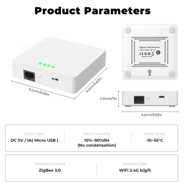 Cổng Nhà Thông Minh Smatrul Tuya Zigbee 3.0 Tương Thích - Giá Giảm 695.200₫ 9