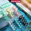 Còng nhựa cứng 5 lỗ nhiều màu – Phụ kiện sổ planner bullet journal DECORME, chỉ 16.900₫ 4