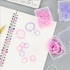 Còng nhựa cứng 5 lỗ nhiều màu – Phụ kiện sổ planner bullet journal DECORME, chỉ 16.900₫ 8