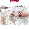 Còng nhựa mềm 5 mắt Decorme - Phụ kiện sổ planner, bullet journal, giảm giá 19.900đ 2