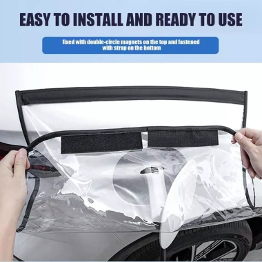Cổng sạc EV vỏ mưa chống nước, bụi, tuyết - cắm pomervn, giá ưu đãi 58.300đ 2