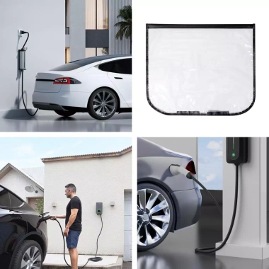Cổng sạc EV vỏ mưa chống nước, bụi, tuyết - cắm pomervn, giá ưu đãi 58.300đ 5