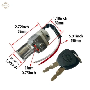 Công tắc chìa khóa lớn cho xe đạp điện - Khóa hộp pin, giảm 16% chỉ 102.300₫ 3