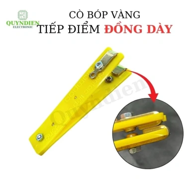 Công Tắc Cò Bóp Vàng Tiếp Điểm Đồng Dày Linh Kiện Quỳnh Diễn Giá 38.000đ