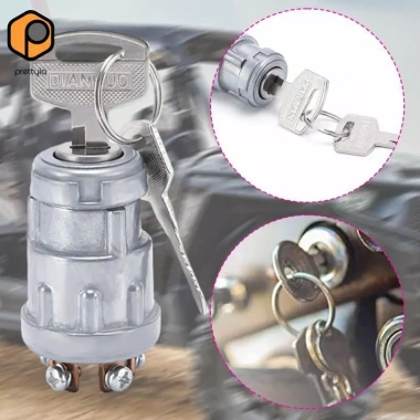 Công tắc đánh lửa chìa khóa hiệu suất cao, 4 vị trí di động, dễ lắp đặt cho JK424 Golf Kart UTV - Giá 96.800₫