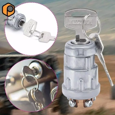Công tắc đánh lửa chìa khóa hiệu suất cao, 4 vị trí di động, dễ lắp đặt cho JK424 Golf Kart UTV - Giá 96.800₫