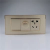 Công tắc điều chỉnh tốc độ quạt trần 300W Loại 118 che giấu bảng vàng vô cấp AQRS Giá ưu đãi 153.857 VND 2