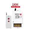 Công Tắc Điều Khiển Từ Xa 1Km 30A/220V có Học Lệnh - Máy Bơm Nước, Rửa Xe, Báo Cháy, Sủi 3