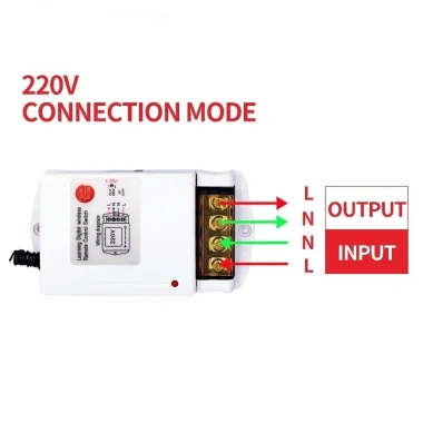 Công Tắc Điều Khiển Từ Xa 1Km 30A/220V có Học Lệnh - Máy Bơm Nước, Rửa Xe, Báo Cháy, Sủi 4 Công Tắc Điều Khiển Từ Xa 1Km 30A/220V có Học Lệnh - Máy Bơm Nước, Rửa Xe, Báo Cháy, Sủi 4