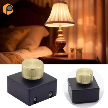 Công tắc dimmer AC110-220V 60W-300W - Điều chỉnh độ sáng mờ nhẹ, thích hợp cho đèn bàn & phòng khách sạn - Giá ưu đãi 90.200₫