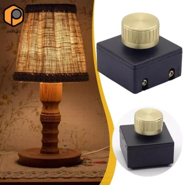 Công tắc dimmer AC110-220V 60W-300W - Điều chỉnh độ sáng mờ nhẹ, thích hợp cho đèn bàn & phòng khách sạn - Giá ưu đãi 90.200₫
