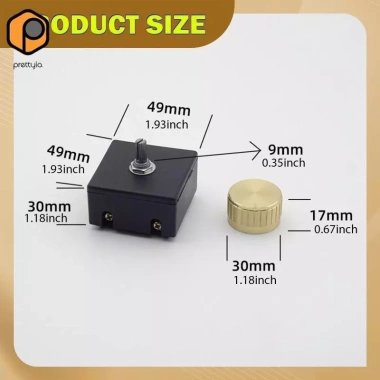 Công tắc dimmer AC110-220V 60W-300W - Điều chỉnh độ sáng mờ nhẹ, thích hợp cho đèn bàn & phòng khách sạn - Giá ưu đãi 90.200₫ 9 Công tắc dimmer AC110-220V 60W-300W - Điều chỉnh độ sáng mờ nhẹ, thích hợp cho đèn bàn & phòng khách sạn - Giá ưu đãi 90.200₫ 9