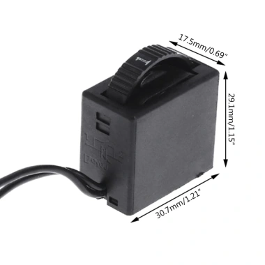 Công tắc lăn chỉnh 6 tốc độ cho máy cưa mài đánh bóng 250V 6A - Giá chỉ 67.100₫ 2