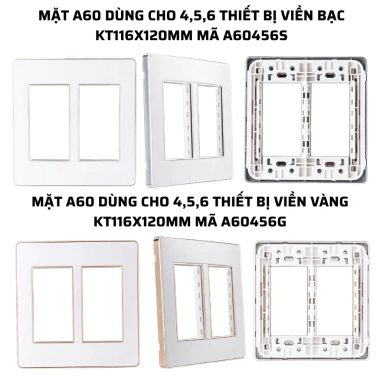 Công tắc MPE đa mặt 1-6, viền vàng bạc - Giá chỉ 29.000đ, giảm từ 36.830đ 6 Công tắc MPE đa mặt 1-6, viền vàng bạc - Giá chỉ 29.000đ, giảm từ 36.830đ 6