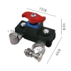 Công tắc ngắt kết nối pin ô tô NLINNI 12V/24V kim loại bền, bảo vệ rò rỉ cho RV, ATV, ô tô, thuyền - Giá chỉ 106.700 VND 5