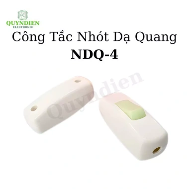 Công Tắc Nhót Dạ Quang NDQ-4 Chịu Tải Cao - Giá ưu đãi 13.500₫ Linh Kiện Quỳnh Diễn
