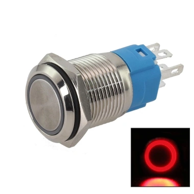 Công tắc nút bấm tạm thời thép không gỉ 16mm 3-6V bền cao lắp nhanh giá 48.707₫ 10