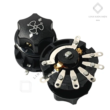 Công tắc quạt công nghiệp 6 cấp 250VAC 3A chất lượng cao - Giá chỉ 58.500₫