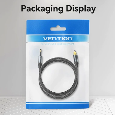 Cổng vuông sợi quang Vention sang cáp quang 3,5mm Dolby DTS PCM - 93.500 VND 8 Cổng vuông sợi quang Vention sang cáp quang 3,5mm Dolby DTS PCM - 93.500 VND 8