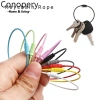 Conopery 10 chiếc Dây giữ hành lý 1.5x150mm Keychain vòng tròn thẻ cáp Giá chỉ 38.940₫