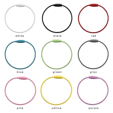 Conopery 10 chiếc Dây giữ hành lý 1.5x150mm Keychain vòng tròn thẻ cáp Giá chỉ 38.940₫ 3