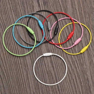 Conopery 10 chiếc Dây giữ hành lý 1.5x150mm Keychain vòng tròn thẻ cáp Giá chỉ 38.940₫ 6