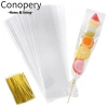 Conopery 100 Túi Đựng Kẹo Dài Nhựa Bánh Quy - Bao Bì Quà Tặng, Giá 58.740₫
