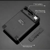 Conopery Bàn phím không dây 2.4GHz Mini 19 phím Bluetooth cho máy tính xách tay 6