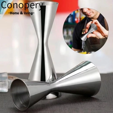 CONOPERY Measure Jigger 2oz-1oz Dày Thép Không Gỉ 304, Cốc Đo và Bình Lắc Cốc Bắn Kép Phong Cách Nhật Bản - 149k