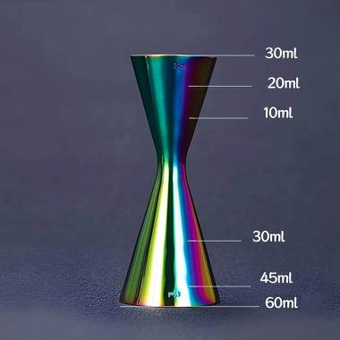 CONOPERY Measure Jigger 2oz-1oz Dày Thép Không Gỉ 304, Cốc Đo và Bình Lắc Cốc Bắn Kép Phong Cách Nhật Bản - 149k