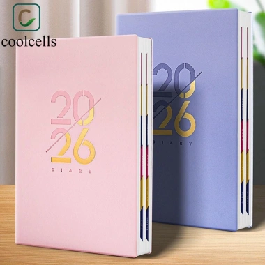 Coolcells 2.026 Notepad A5 Lập kế hoạch 12 tháng - Sổ tay 365 ngày, chống mài mòn, 123.228đ