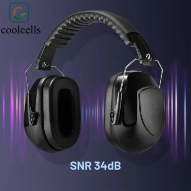 COOLCELLS Bịt tai điều chỉnh giảm tiếng ồn 34dB, cách âm ngủ & làm việc - 189.750₫