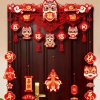 Coolcells Đồ trang trí may mắn Trung Quốc - Cờ rèm nỉ Handmade Ngựa Năm Tết cửa năm mới 7