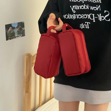 Coolcells Túi Văn Phòng Phẩm Hàn Quốc Đen, Hộp Bút Chì Nhiều Lớp Dung Tích Lớn, Phong Cách Y2K Thời Trang - Giá 102.600₫ 7