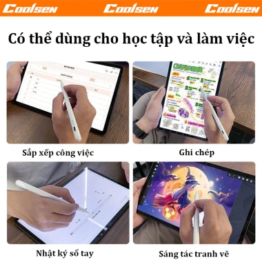Coolsen Bút Cảm Ứng iPad Air, Pro, Mini – Tương Thích 2.018-2.025, Nhạy Cao, Giá 385k 6