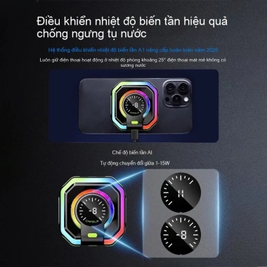 Coolsen Tản Nhiệt Điện Thoại & Máy Tính Bảng – Làm Lạnh Mạnh Mẽ, Hoạt Động Êm, Giao Hàng Nhanh