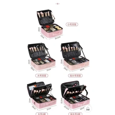 Cốp đựng mỹ phẩm nhiều ngăn - Vali mini xinh xắn, giá ưu đãi 278.000₫ 8 Cốp đựng mỹ phẩm nhiều ngăn - Vali mini xinh xắn, giá ưu đãi 278.000₫ 8