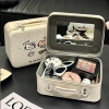 Cốp Đựng Mỹ Phẩm Trang Điểm có Gương, Túi Makeup Du Lịch Xách Tay - Giá 138k