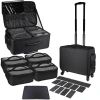 Cốp kéo Da PU 100% Vân Trám chống nước 48cm - Đựng đồ makeup chuyên nghiệp, giảm giá 945k 5