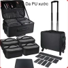 Cốp kéo Da PU 100% Vân Trám chống nước 48cm - Đựng đồ makeup chuyên nghiệp, giảm giá 945k 6